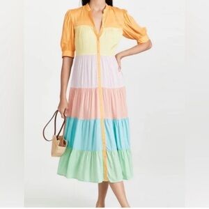 Never fully dressed colorful summer dress